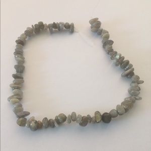 String of Rare REAL Gray Fluorite